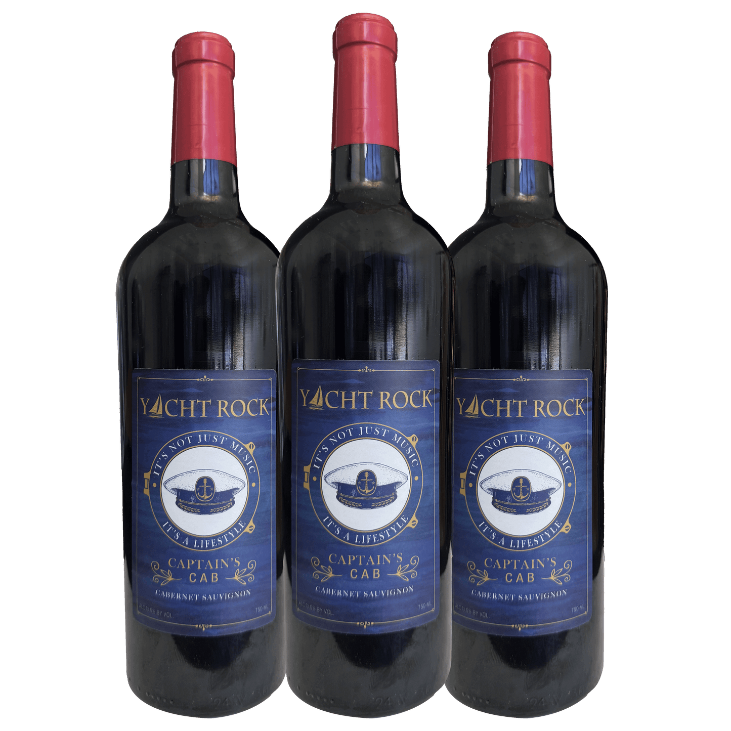 YACHT ROCK CAPTAIN'S CAB - CABERNET SAUVIGNON 3 PACK