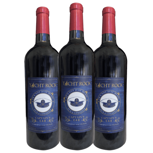 YACHT ROCK CAPTAIN'S CAB - CABERNET SAUVIGNON 3 PACK